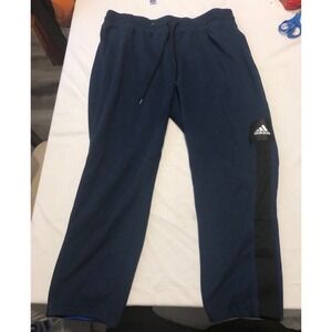 Adidas Active Basketball Club Pants XXL‎ Blue Athleisure Performance Track Pants